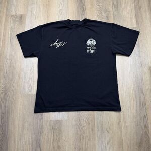 Darc Sport Shirt Mens Large Black Wolves Texas Stars Graphic Tee Limited Edition